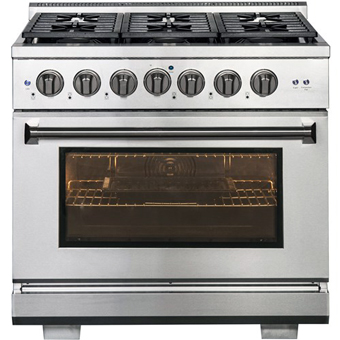 NXR 36 inch Dual Fuel range